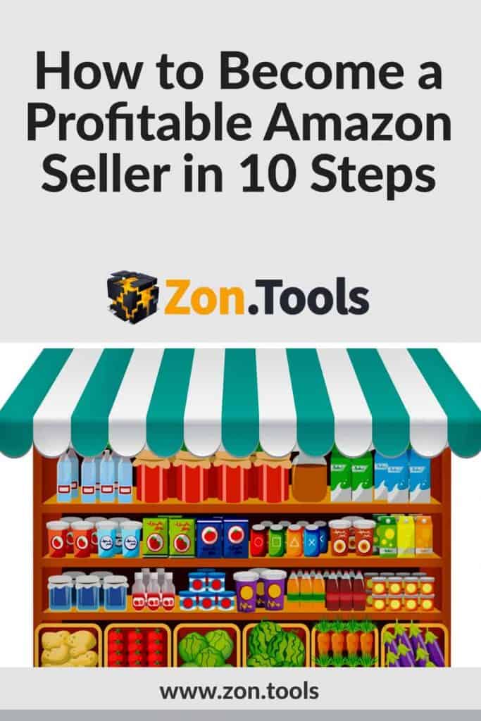 Profitable Amazon Seller pinterest image