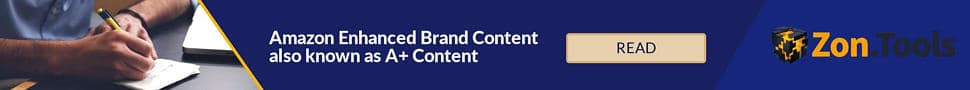 Amazon Enhanced Brand Content also known as A+ Content leaderboard banner image
