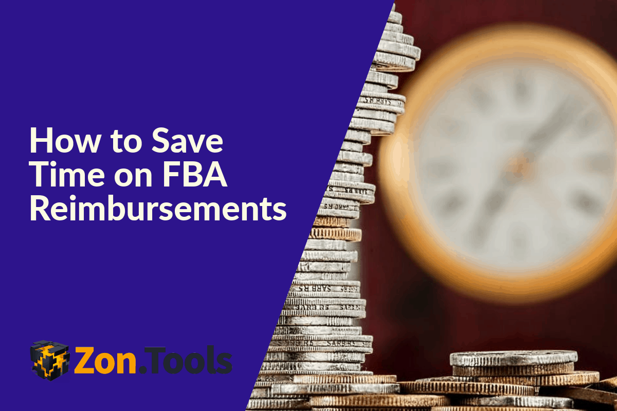 How to Save Time on FBA Reimbursements featured image blue