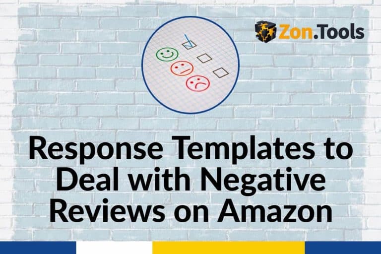 Response Templates to Deal with Negative Reviews on Amazon featured image