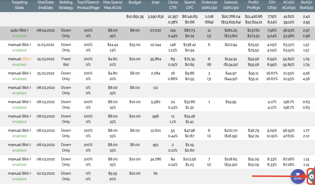 Customize Zon Tools Dashboard As You Like!